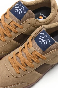 Spagnolo Zapatilla casual de tiempo libre Camel Online