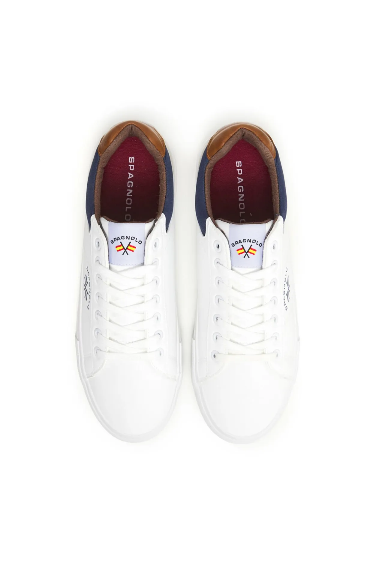 Spagnolo Zapatilla casual tenis Blanco Sale