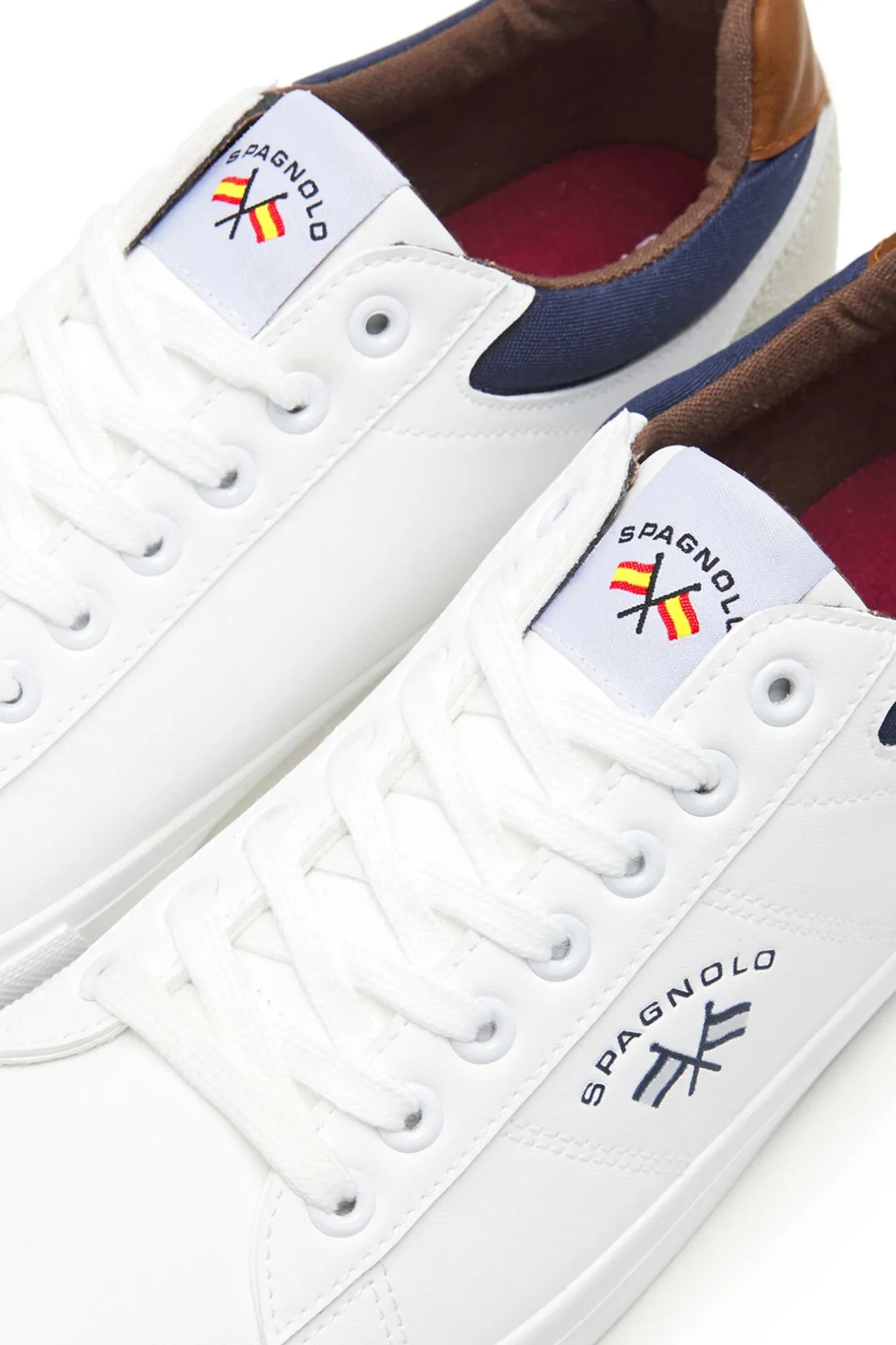 Spagnolo Zapatilla casual tenis Blanco Sale