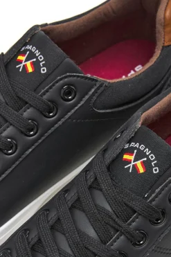 Spagnolo Zapatilla casual tenis Negro Hot
