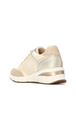 XTI Zapatilla de mujer Beige Discount