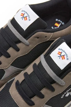 Spagnolo Zapatilla deportiva running Marr&oacute;n oscuro Clearance