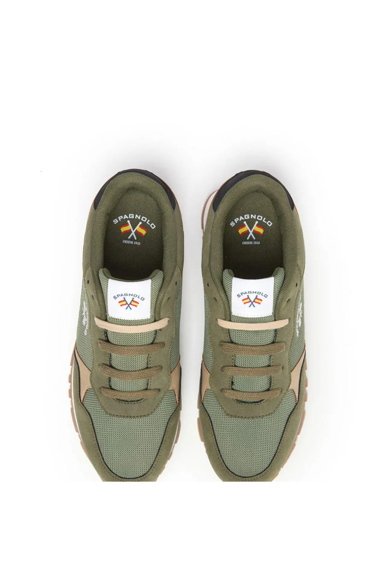 Spagnolo Zapatilla deportiva running Verde Clearance