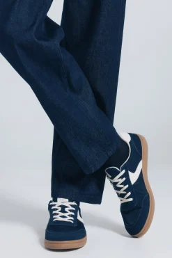 Springfield Zapatilla estilo retro azul Sale