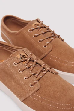 Springfield Zapatilla piel casual beige Online