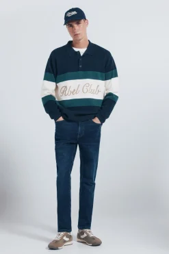 Springfield Zapatilla piel estilo retro marr&oacute;n Sale