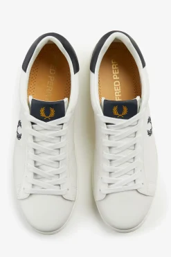 Fred Perry Zapatilla spencer leather Marfil Sale