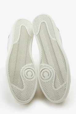 Fred Perry Zapatilla spencer leather Marfil Sale