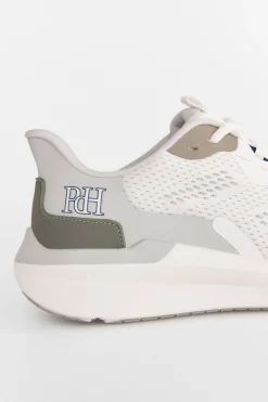 Pedro del Hierro Zapatilla textil cordones Blanco