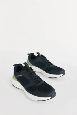 Pedro del Hierro Zapatilla textil cordones Negro Outlet