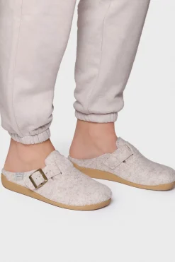 Toni Pons Zapatilla Tipo Zueco Para Mujer En Fieltro beige Clearance