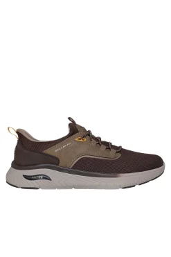 Skechers Zapatillas Arch fit crosser Marr&oacute;n Sale