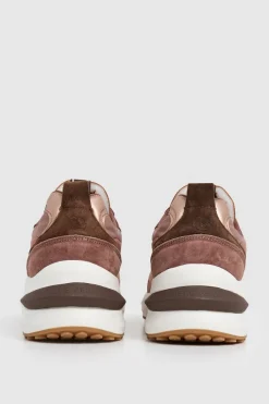 Pepe Jeans Zapatillas bajas con cuero rosa New