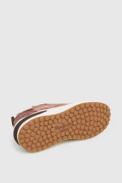 Pepe Jeans Zapatillas bajas con cuero rosa New