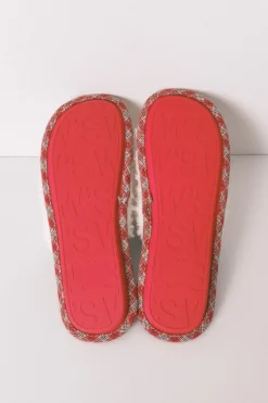 Women'secret Zapatillas casa borreguito cuadros Snoopy estampado