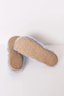 Women'secret Zapatillas casa Snoopy bota baja azul New