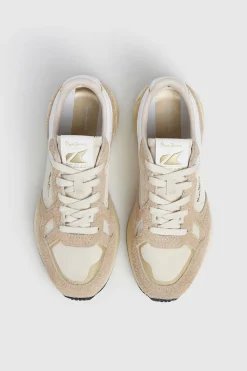 Pepe Jeans Zapatillas Con Detalles En Ante marfil Best