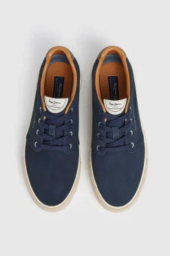 Pepe Jeans Zapatillas De Ante azul Best