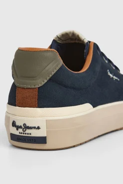 Pepe Jeans Zapatillas De Ante azul Best