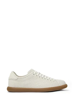 Camper Zapatillas De Nobuk Beige blanco Sale