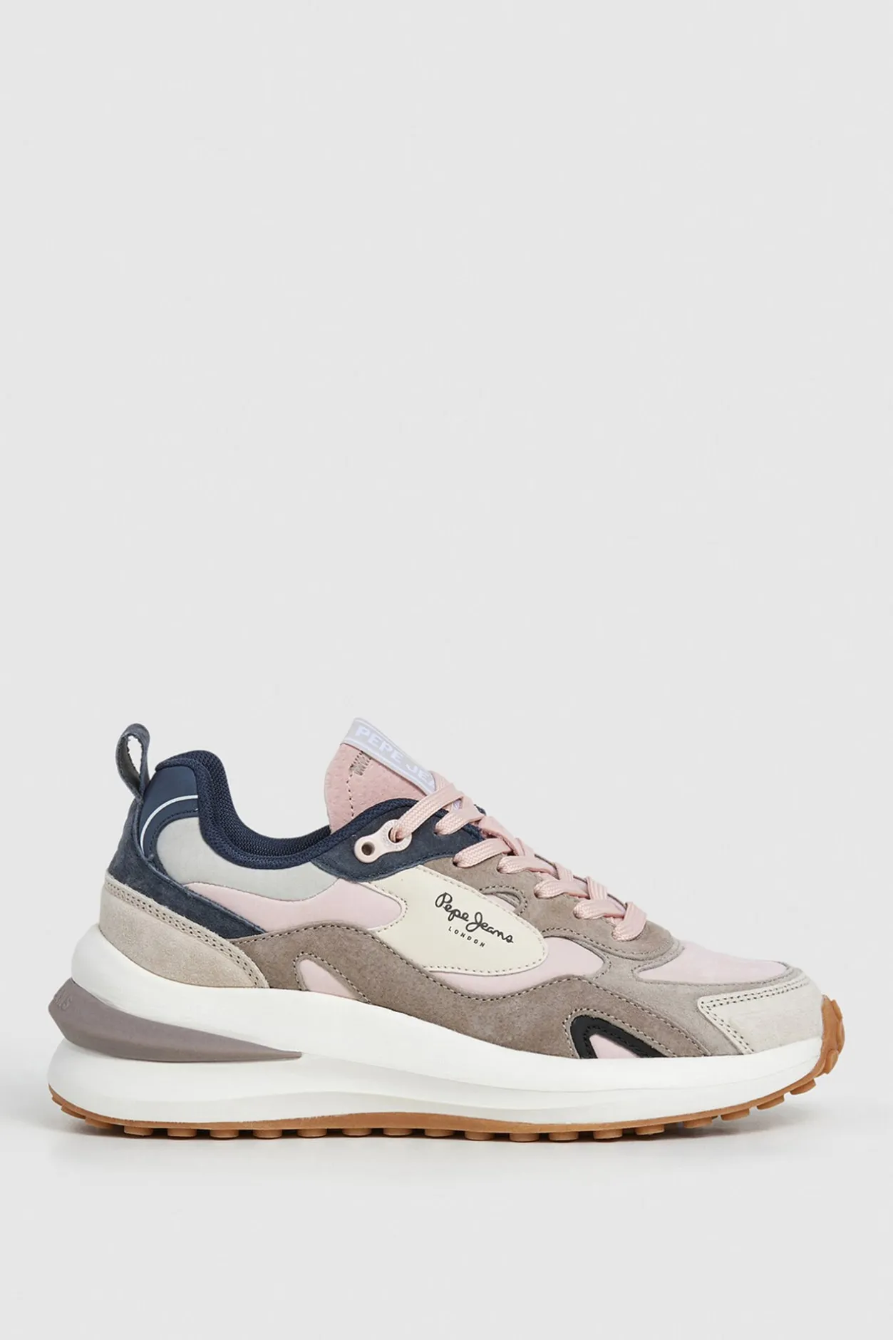 Pepe Jeans Zapatillas Detalles Animal Print rosa Discount