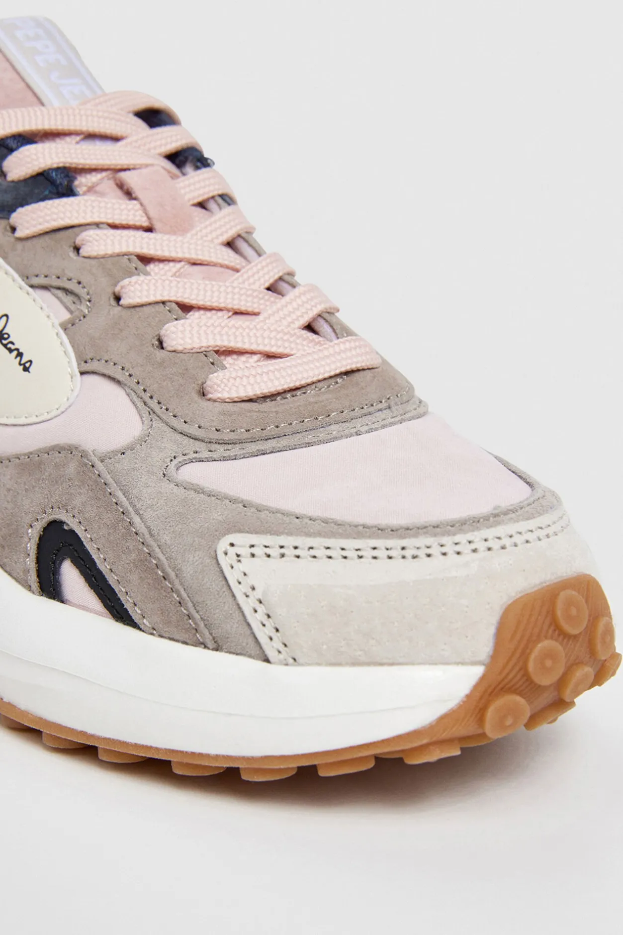 Pepe Jeans Zapatillas Detalles Animal Print rosa Discount