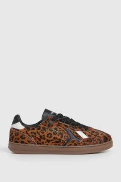 Pepe Jeans Zapatillas Estampado Animal Print marr&oacute;n Sale