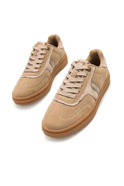MTNG Zapatillas modelo Cumbia de mujer beige New