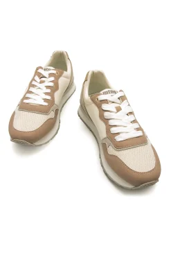 MTNG Zapatillas modelo Joggo Classic de mujer beige New