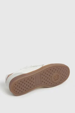 Pepe Jeans Zapatillas Piel Con Detalles En Ante marfil Sale