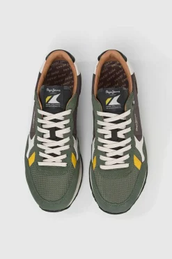 Pepe Jeans Zapatillas retro kaki Hot