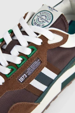 Pepe Jeans Zapatillas Running Con Detalles En Ante nude Discount