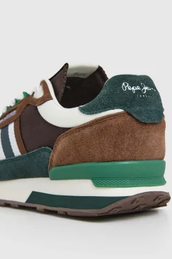 Pepe Jeans Zapatillas Running Con Detalles En Ante nude Discount