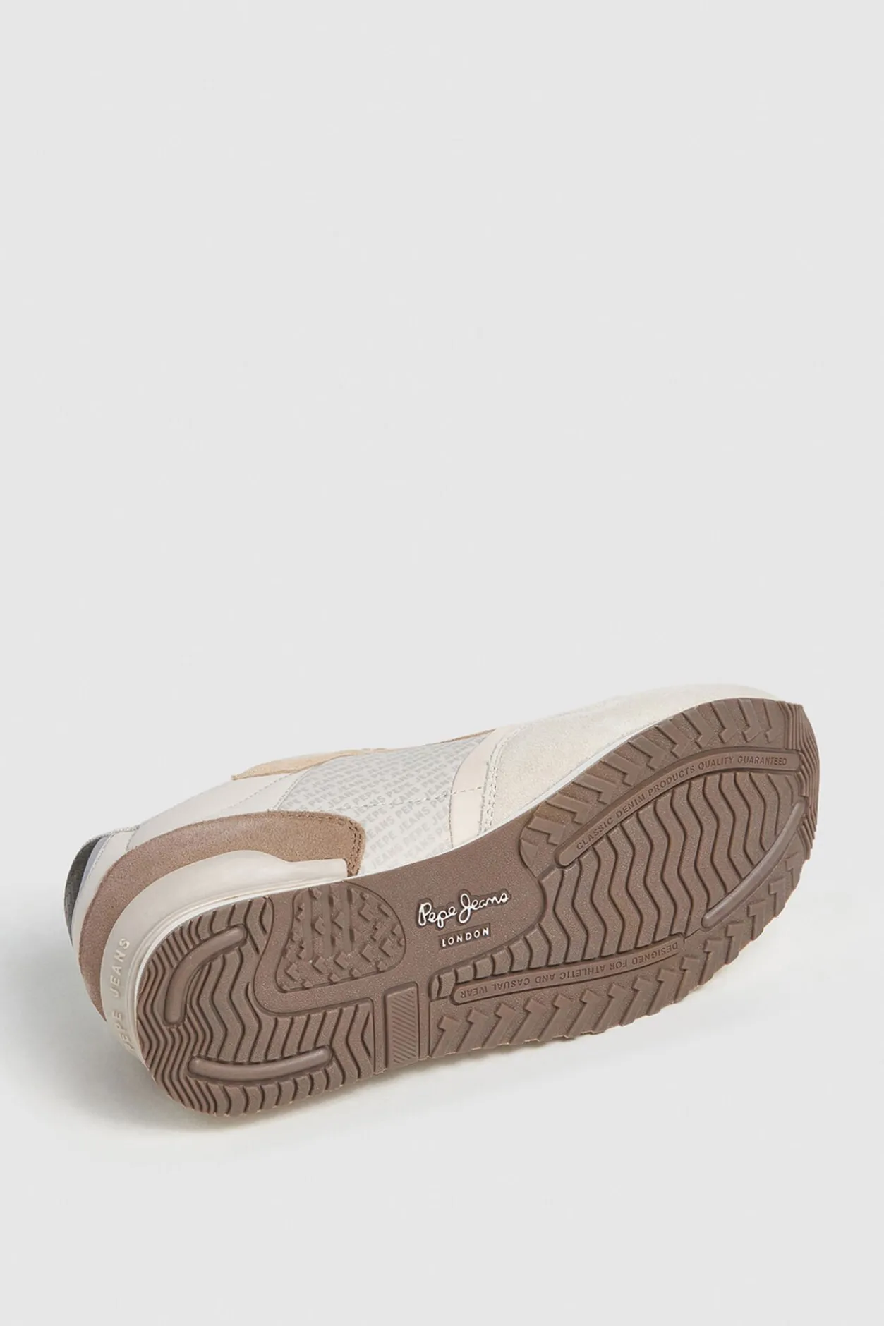 Pepe Jeans Zapatillas Running Logo Estampado beige Hot