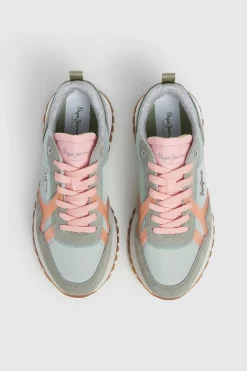 Pepe Jeans Zapatillas Running Retro kaki Hot