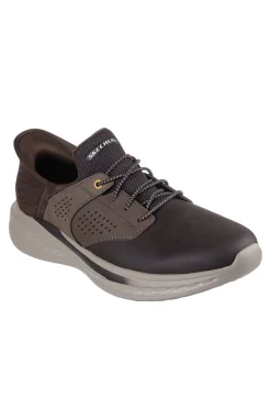 Skechers Zapatillas Slade Marr&oacute;n New