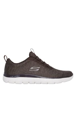 Skechers Zapatillas Summits Marr&oacute;n oscuro Outlet