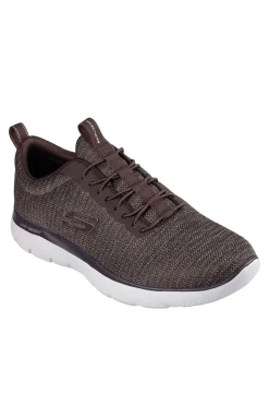 Skechers Zapatillas Summits Marr&oacute;n oscuro Outlet
