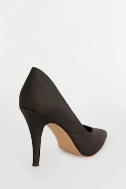 Pedro del Hierro Zapato de salón con tacón Negro Outlet