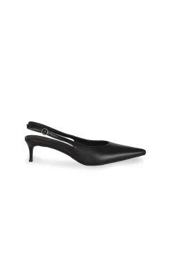 Cortefiel Zapato salón destalonado Negro