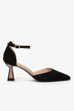 Cuplé Zapatos pala talón ultrasuede Negro Outlet