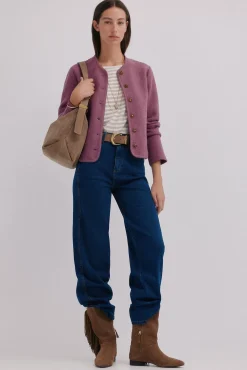 Hoss Intropia Zoe. Chaqueta austriaca Lila Sale